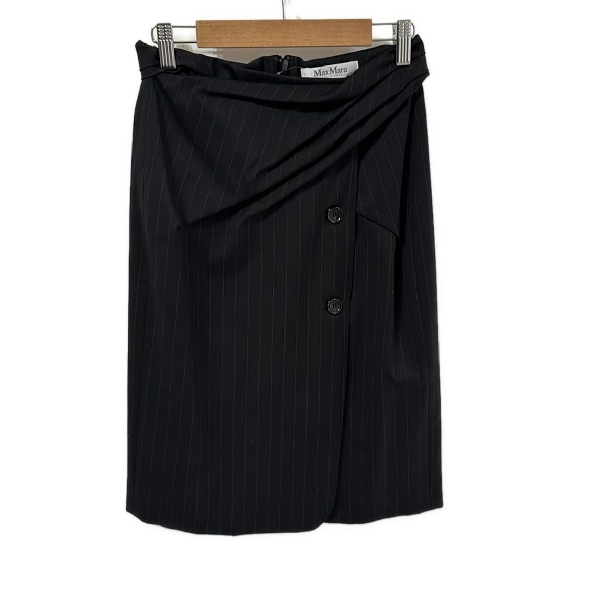 Max Mara(マックスマーラ) スカート サイズI36 S レディース美品 - 黒