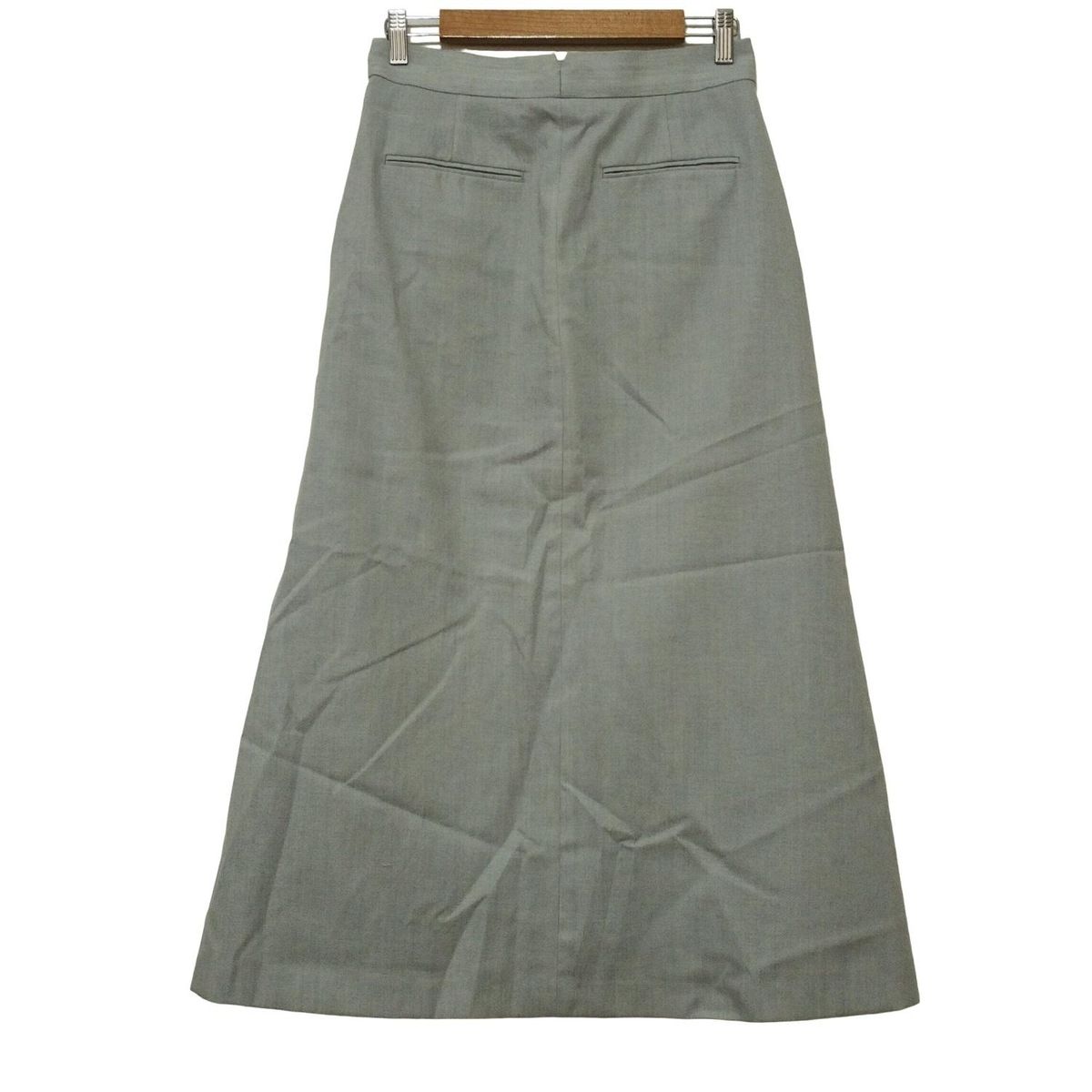 エブール ebure ロングスカート　38 ebure(エブール) ロングスカート サイズ38 M レディース美品 - ブルー