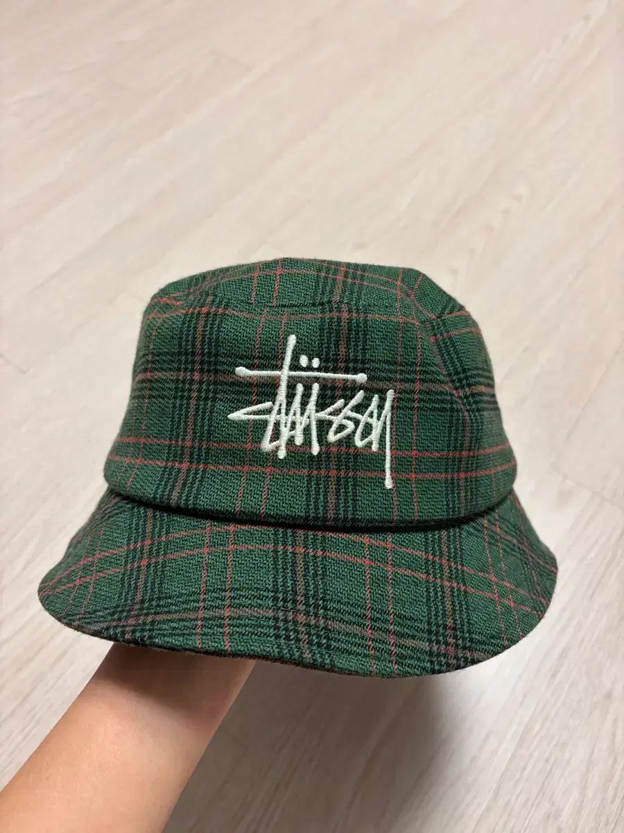 ステューシー CHECK バケットハット