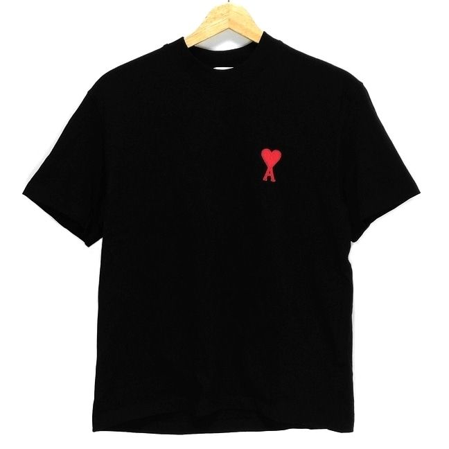 【未使用】ami Tシャツ 半袖 XXS(S相当) AMIalexandremattiussi(アミアレクサンドルマテュッシ) 半袖Tシャツ