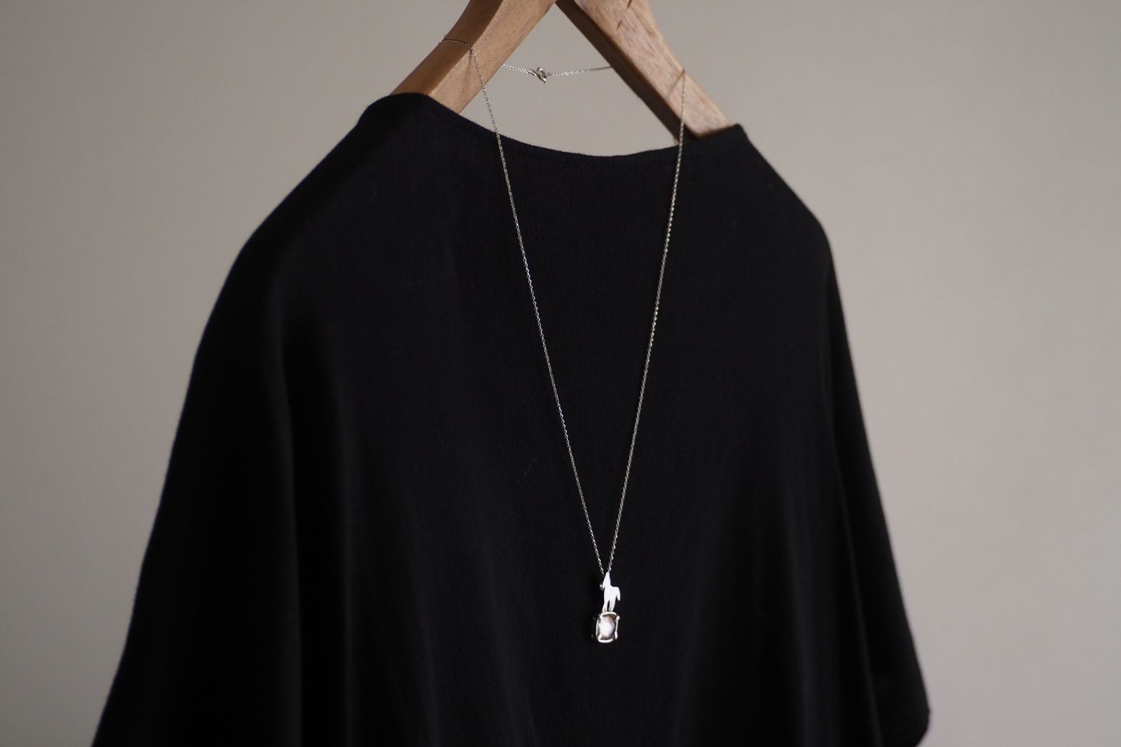 equus ルチルクォーツとシルバーのネックレス