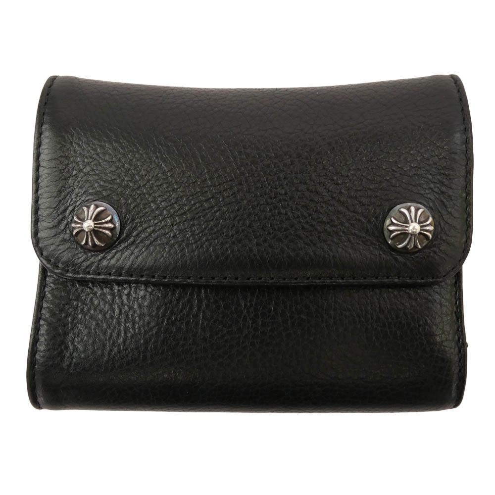 新品CHROME HEARTSクロムハーツ　wave mini インボイス修正無 CHROME HEARTS クロムハーツ（原本無） WAVE MINI クロスボールボタン