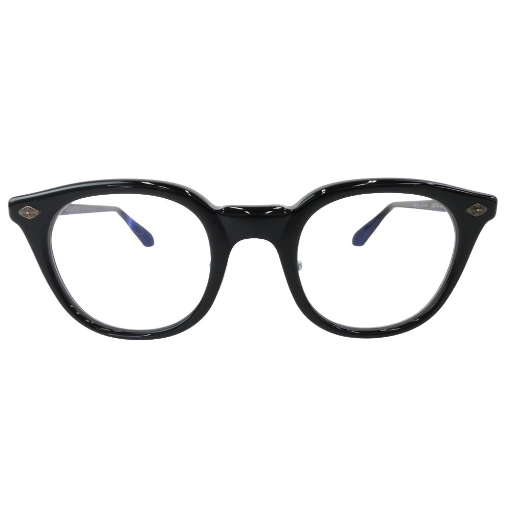 CHROME HEARTS クロムハーツ 原本無 レシート付属 JUST IN-A 眼鏡 メガネ アイウェアケース付属 フレーム ブラック系 レンズ クリア系 48 24-149