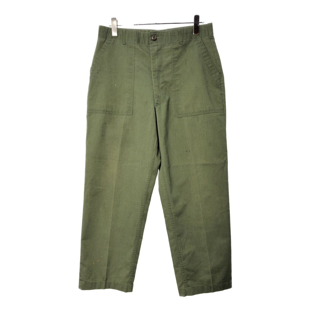 80年代 米軍実物 U.S.ARMY ベイカーパンツ ミリタリー オリーブ メンズ W 36 L 29 古着 X 0674
