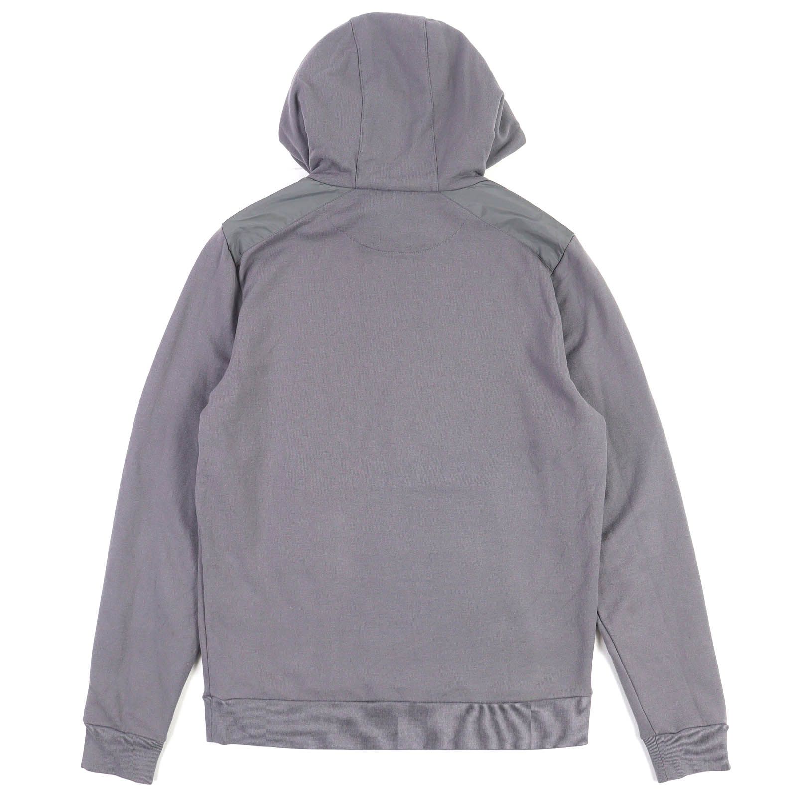 PRADA フード付きグレーパーカー Prada ジップアップ パーカー | グレー | FARFETCH JP