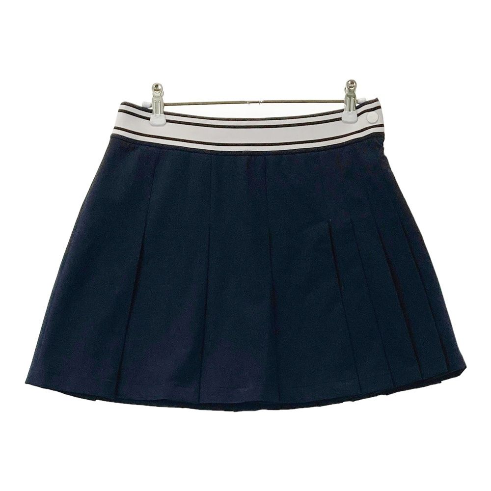 WAAC スカート サイズ26（M） サイズ：3 WAAC ワック インナー付 プリーツスカート ネイビー系