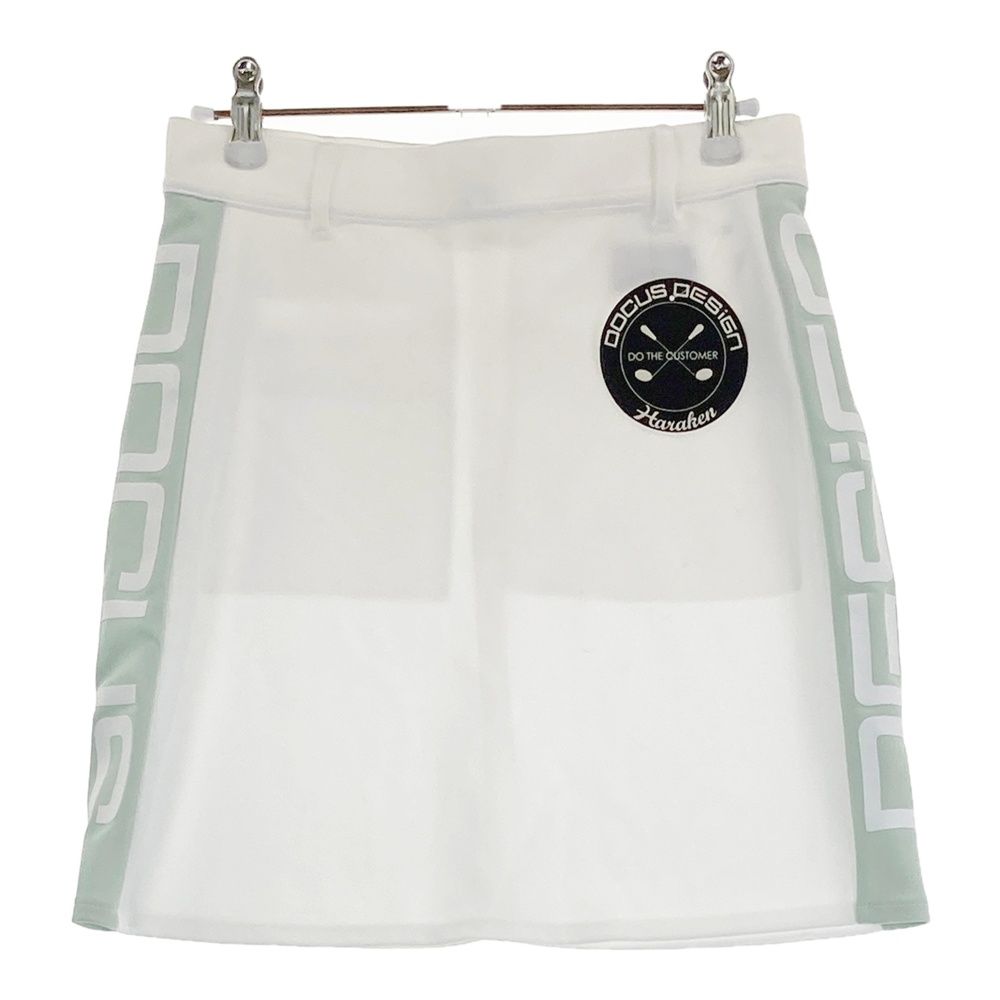 サイズ：M DOCUS ドゥーカス インナー付スカート ホワイト系