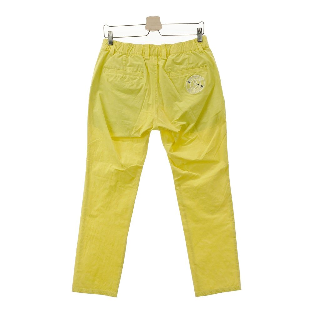 サイズ L AND PER SE アンパスィ ストレッチパンツ イエロー系 ゴルフウェア メンズ ストスト