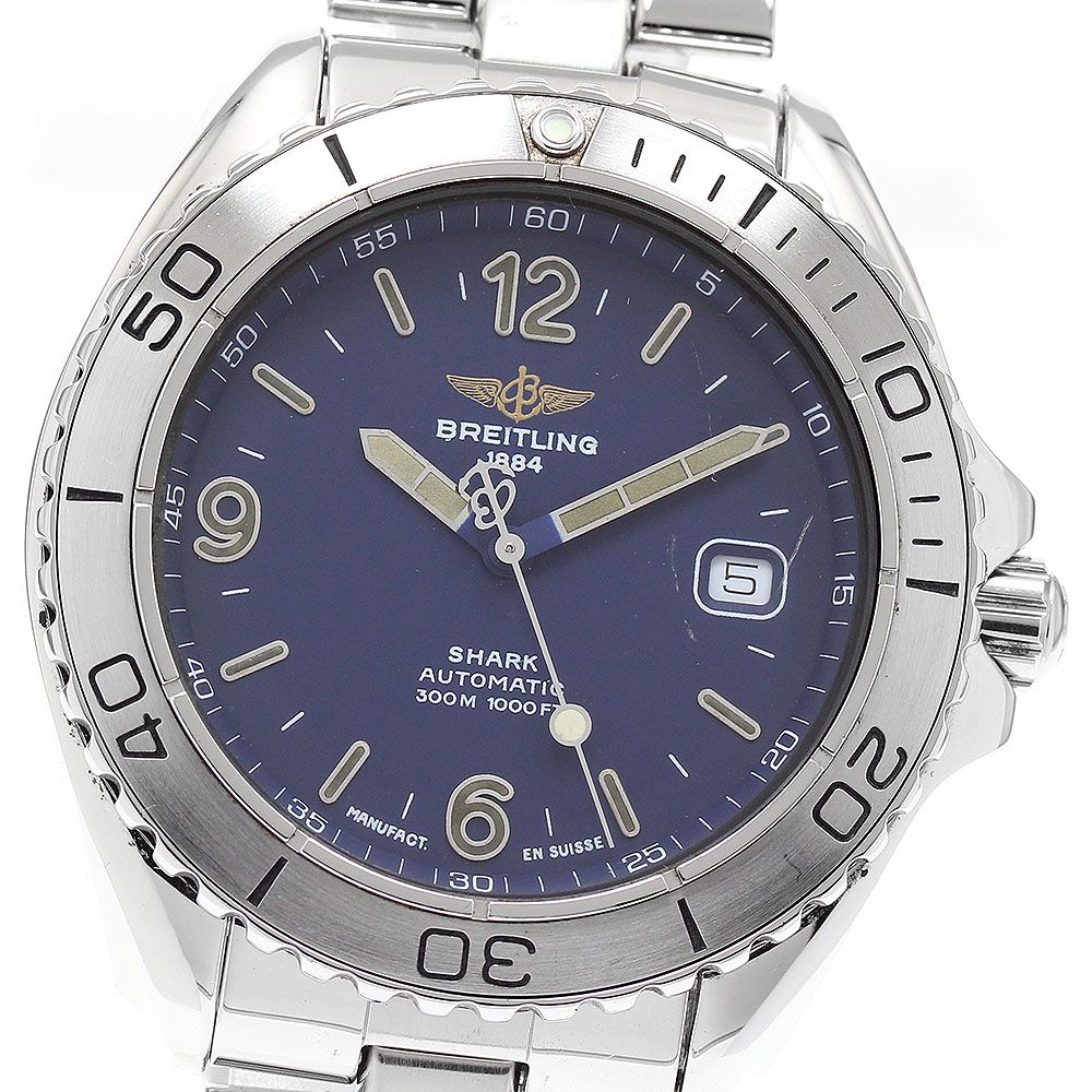 ブライトリング A 17605 シャーク デイト 自動巻き メンズ _923161