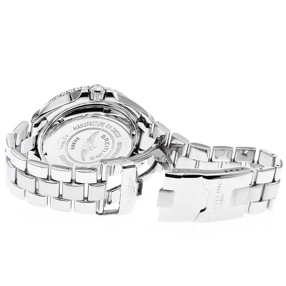  ブライトリング A 17605 シャーク デイト 自動巻き メンズ _923161 自動巻き時計 腕時計(アナログ)