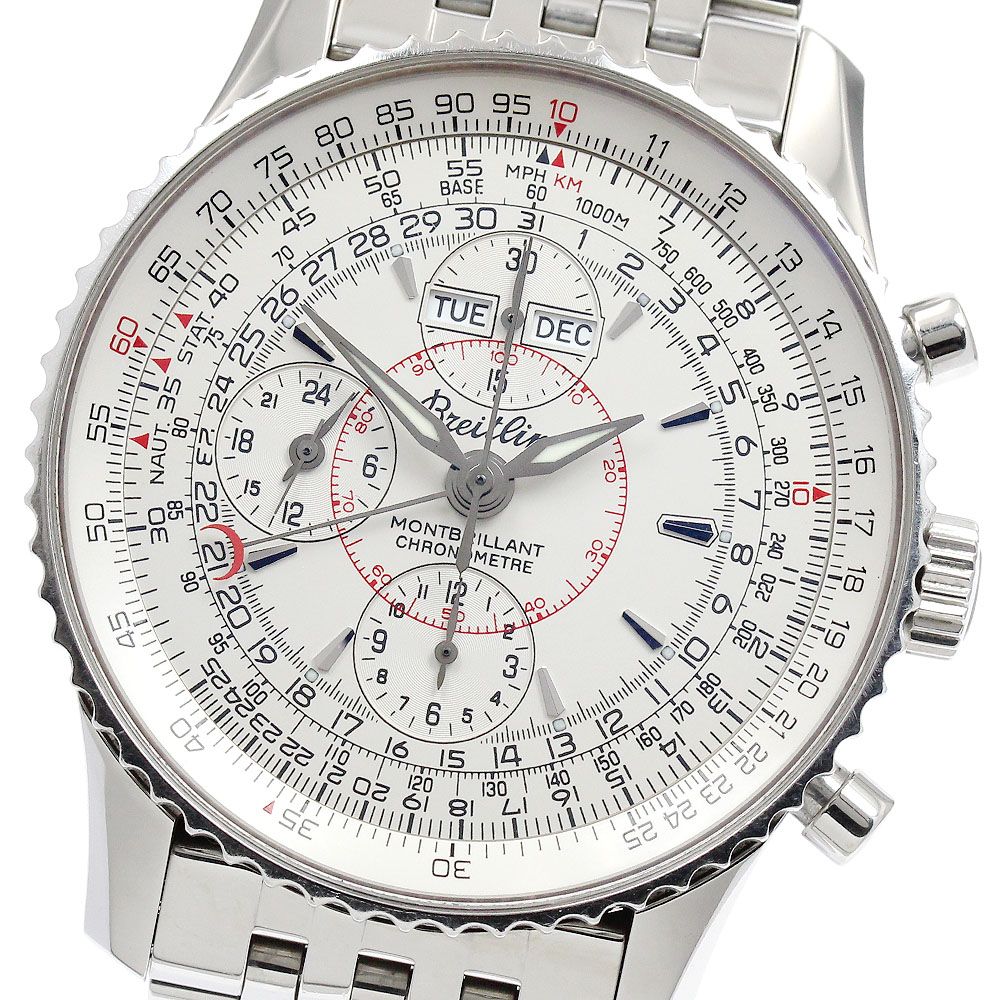 ブライトリング A 21330 モンブリラン ダトラ トリプルカレンダー クロノグラフ 自動巻き メンズ _923188