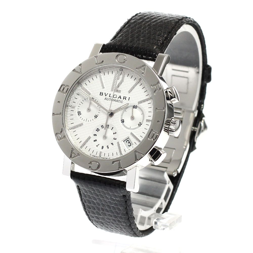 ブルガリ BVLGARI ブルガリブルガリ デイト クロノグラフ 自動巻き メンズ _917329