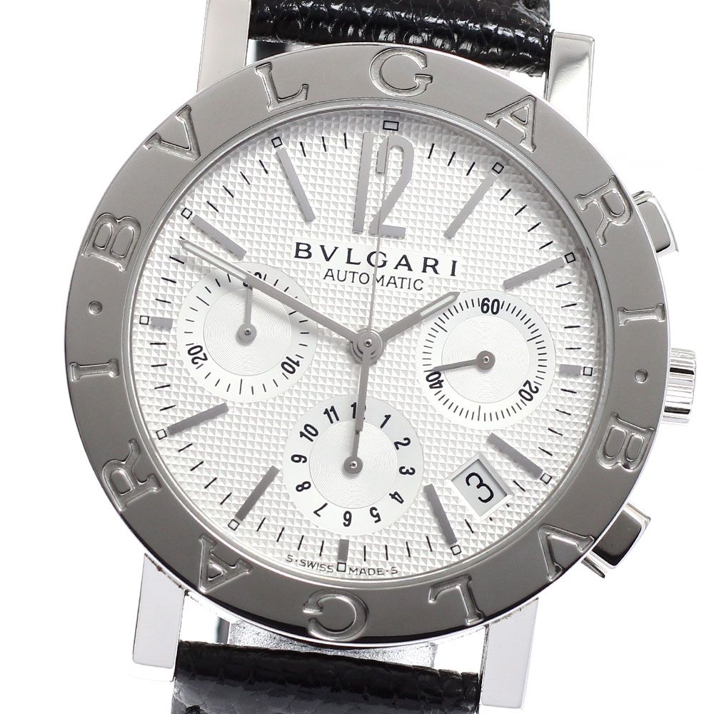 ブルガリ BVLGARI ブルガリブルガリ デイト クロノグラフ 自動巻き メンズ _917329