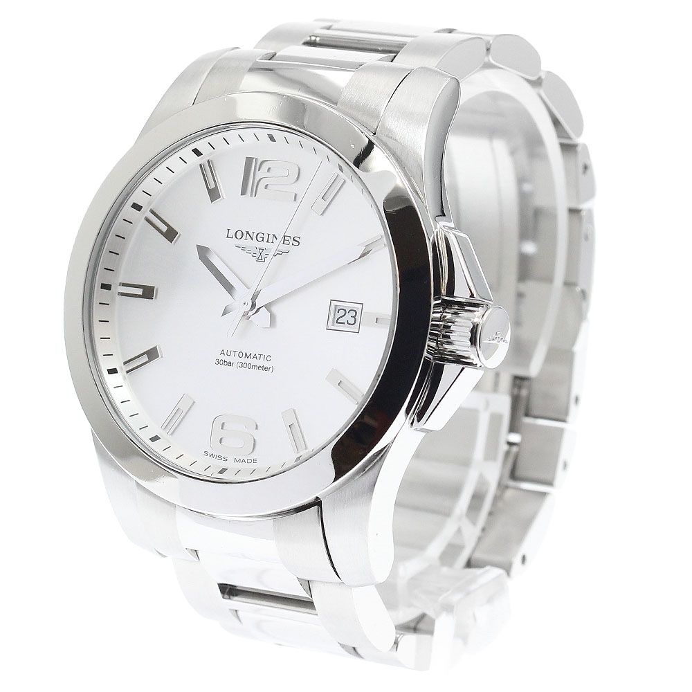  ロンジン L 3 777 4 コンクエスト デイト 自動巻き メンズ き_922877 自動巻き時計 腕時計(アナログ)