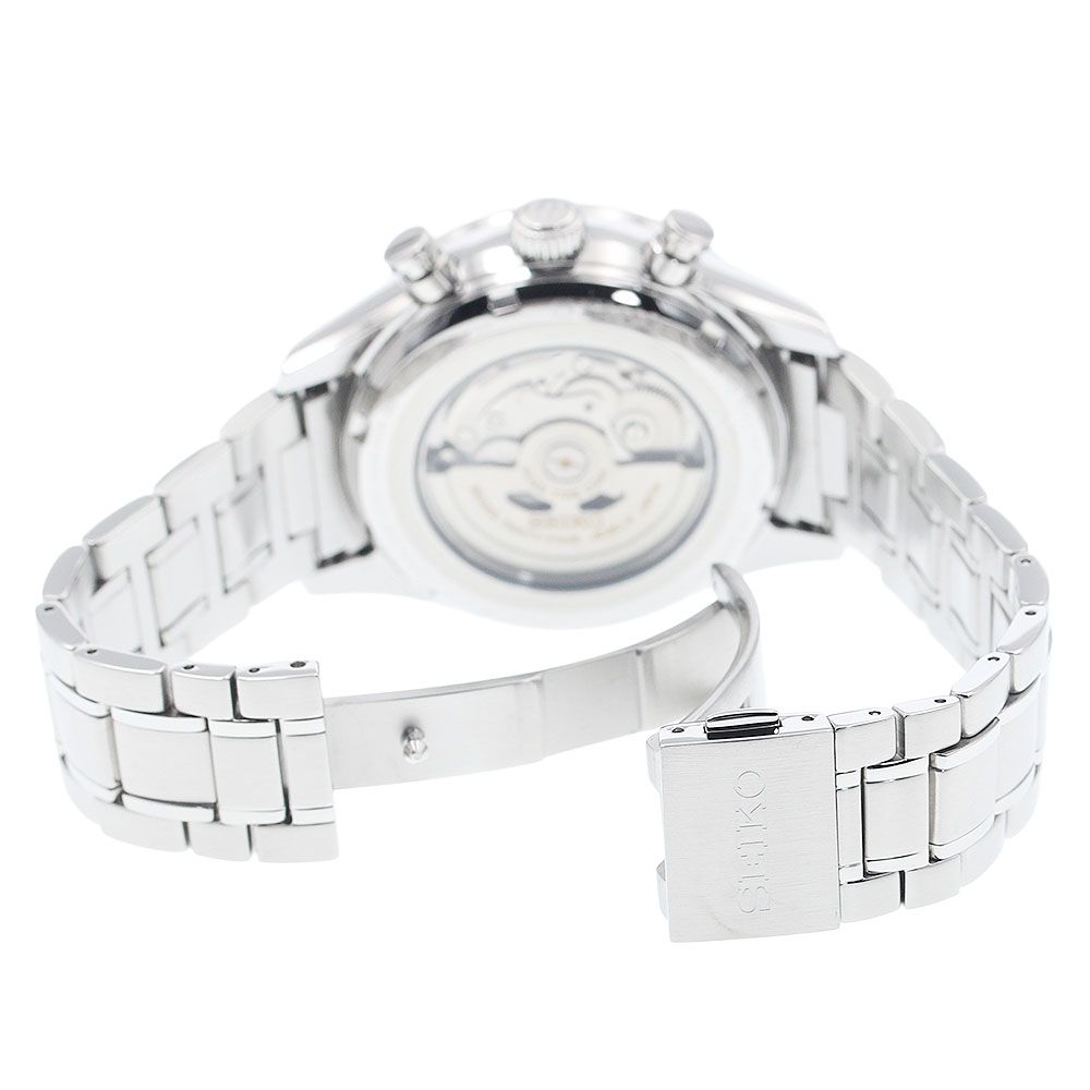  セイコー SEIKO SARK 009 8 R 48 00 J 0 プレザージュ クロノグラフ デイト 自動巻き メンズ _912310 自動巻き時計 腕時計(アナログ)