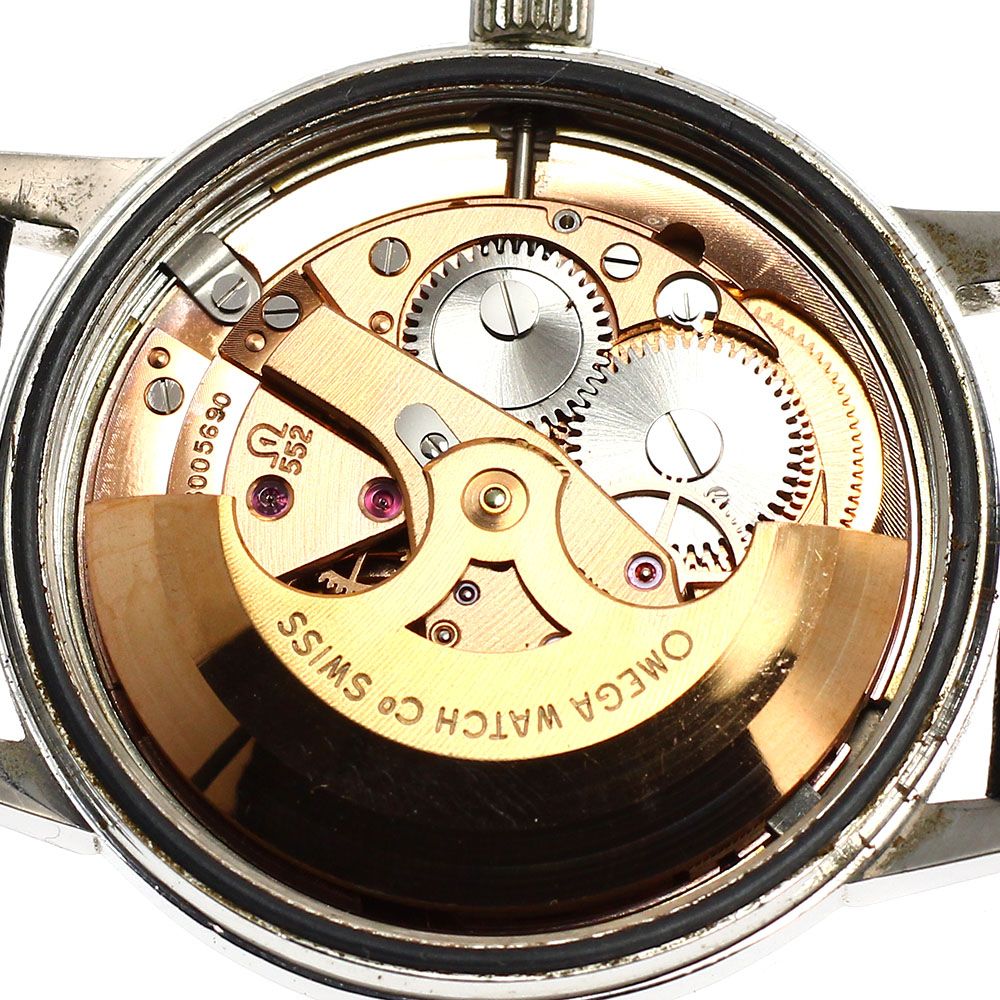  オメガ OMEGA 163 002 シーマスター cal 552 自動巻き メンズ _930577 自動巻き時計 腕時計(アナログ)