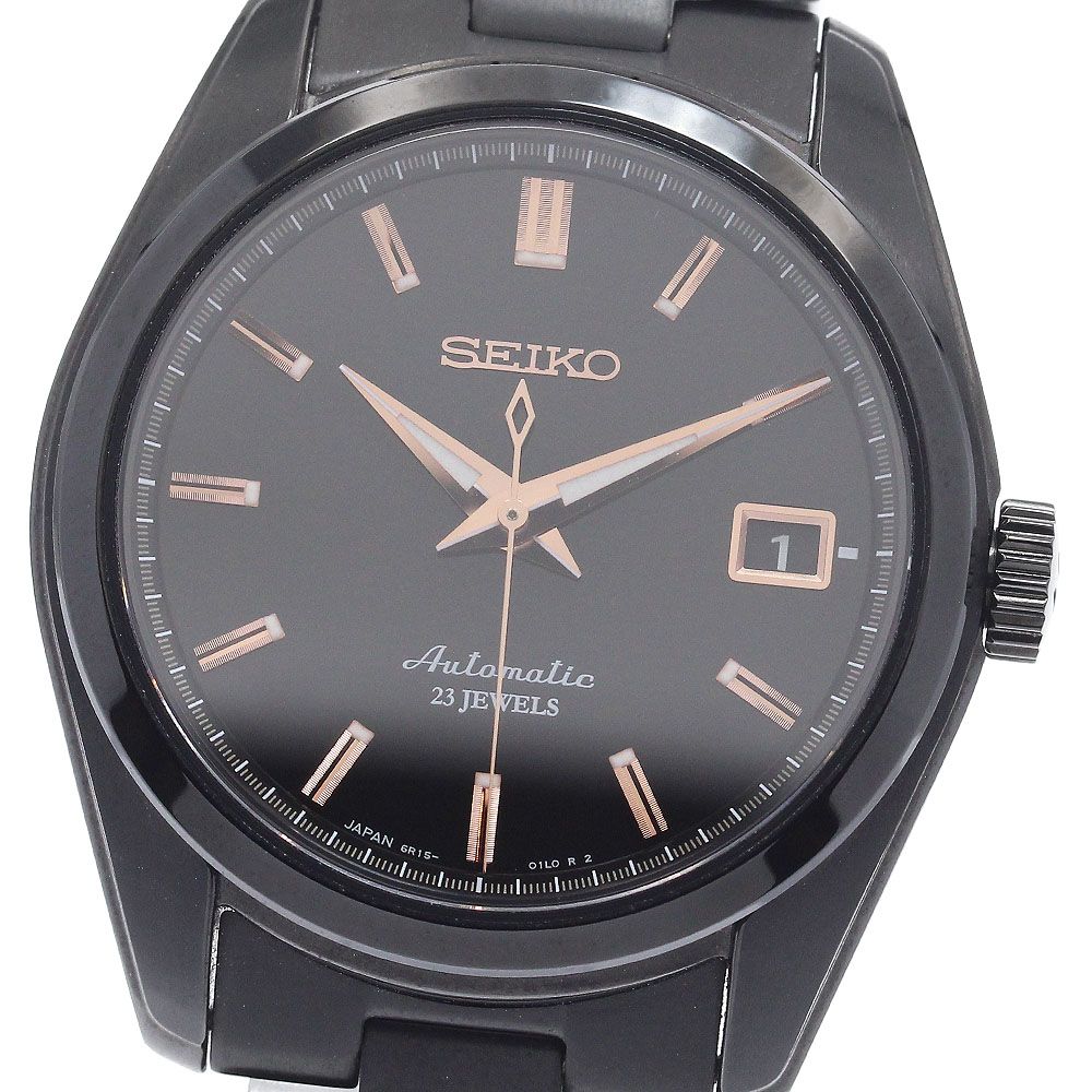 セイコー SEIKO SARB 073 6 R 15-02 A 0 メカニカル デイト 300本 自動巻き メンズ _920250