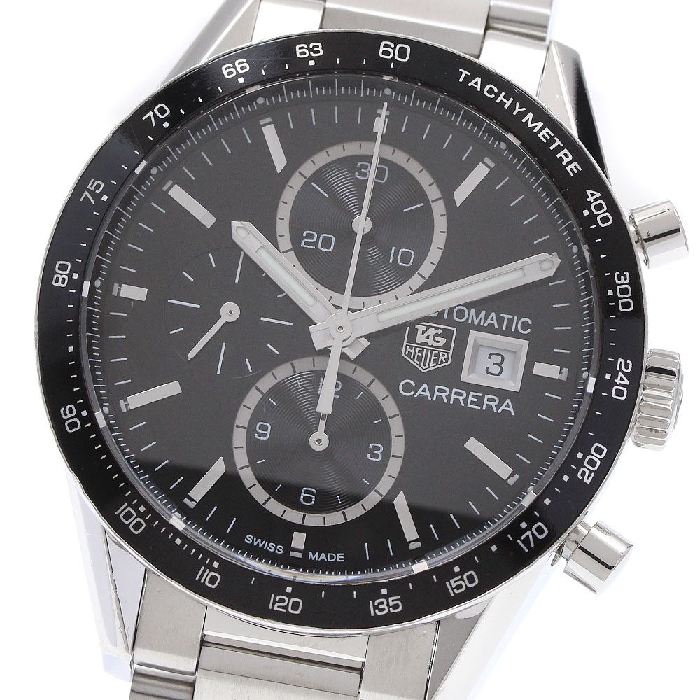 タグホイヤー TAG HEUER CV 201 AL 0 カレラ クロノグラフ デイト 自動巻き メンズ _931669