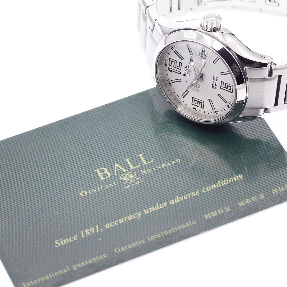 ボールウォッチ NL 1026 C-SA-WH エンジニアⅢ レジェンド デイト 自動巻き レディース 保証書付き_922695