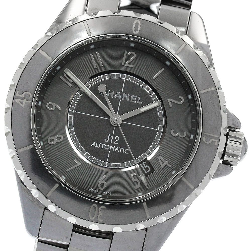 シャネル CHANEL H 2934 J 12 クロマティック 41 MM デイト 自動巻き メンズ _922580