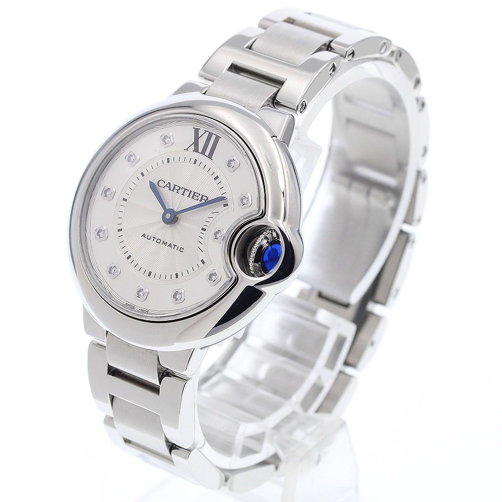 カルティエ CARTIER W4BB0021 バロンブルー ドゥ カルティエ 11Pダイヤ
