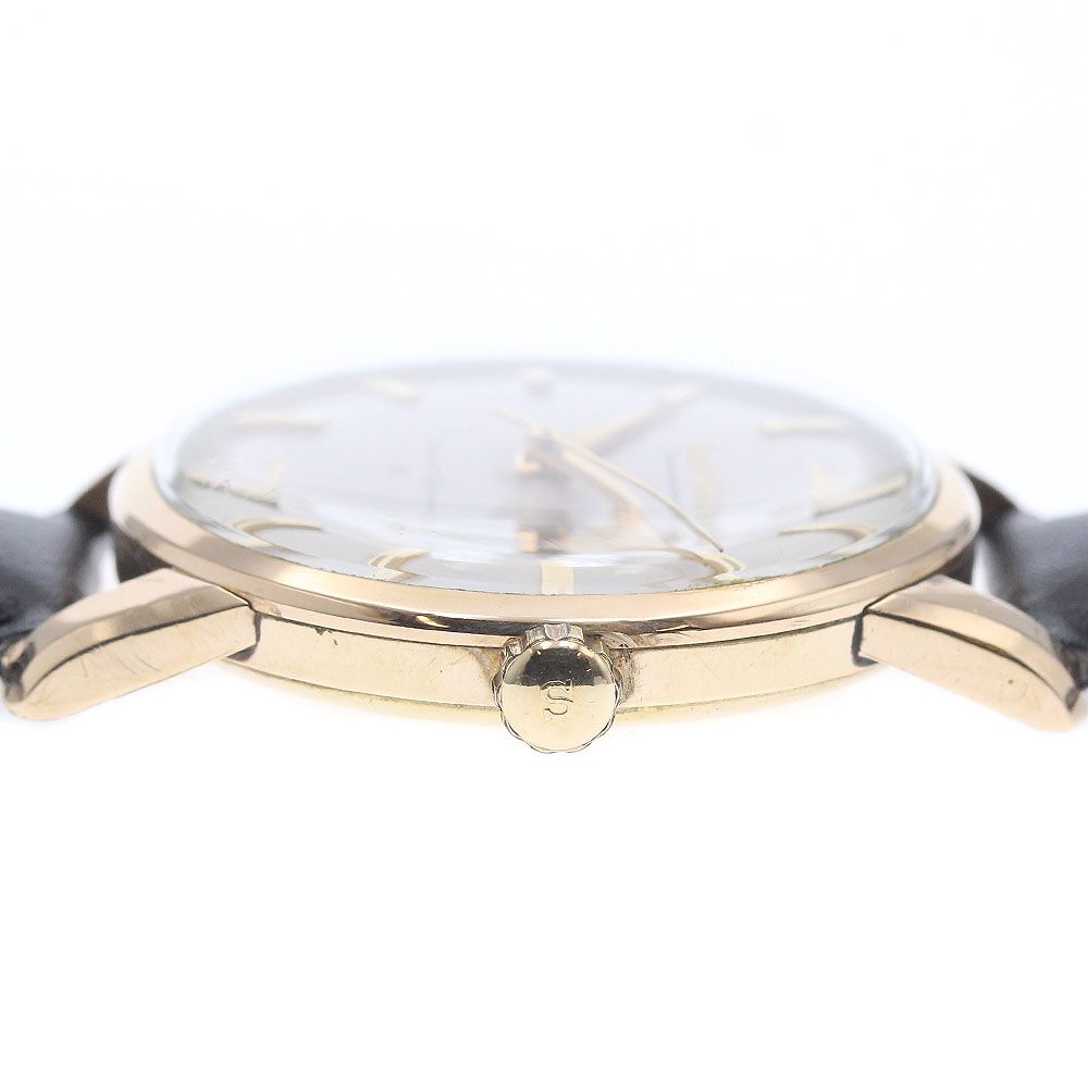  セイコー SEIKO J 14070 GS グランドセイコー ファーストモデル cal.3180 手巻き メンズ _888576 手巻き時計 腕時計(アナログ)