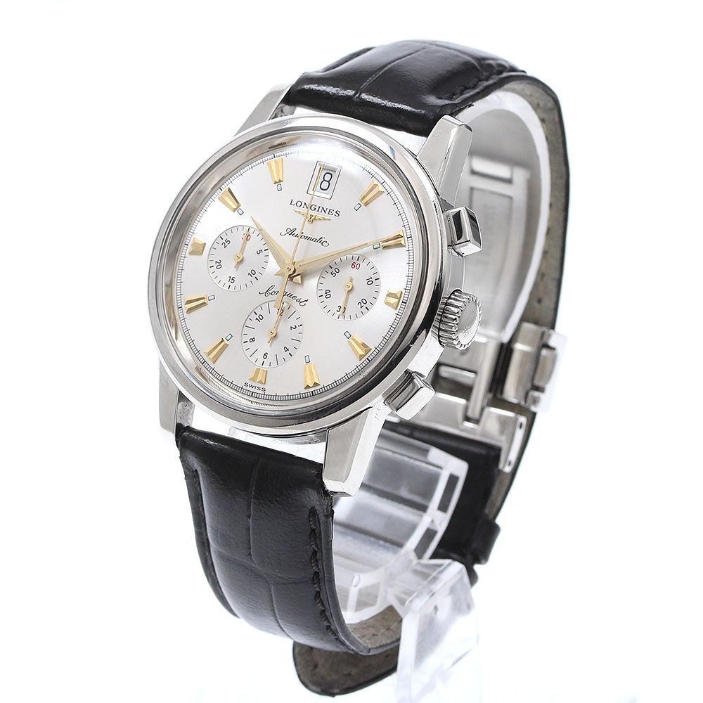 ロンジン L 1.641.4 コンクエスト ヘリテージ クロノグラフ 自動巻き メンズ _923336