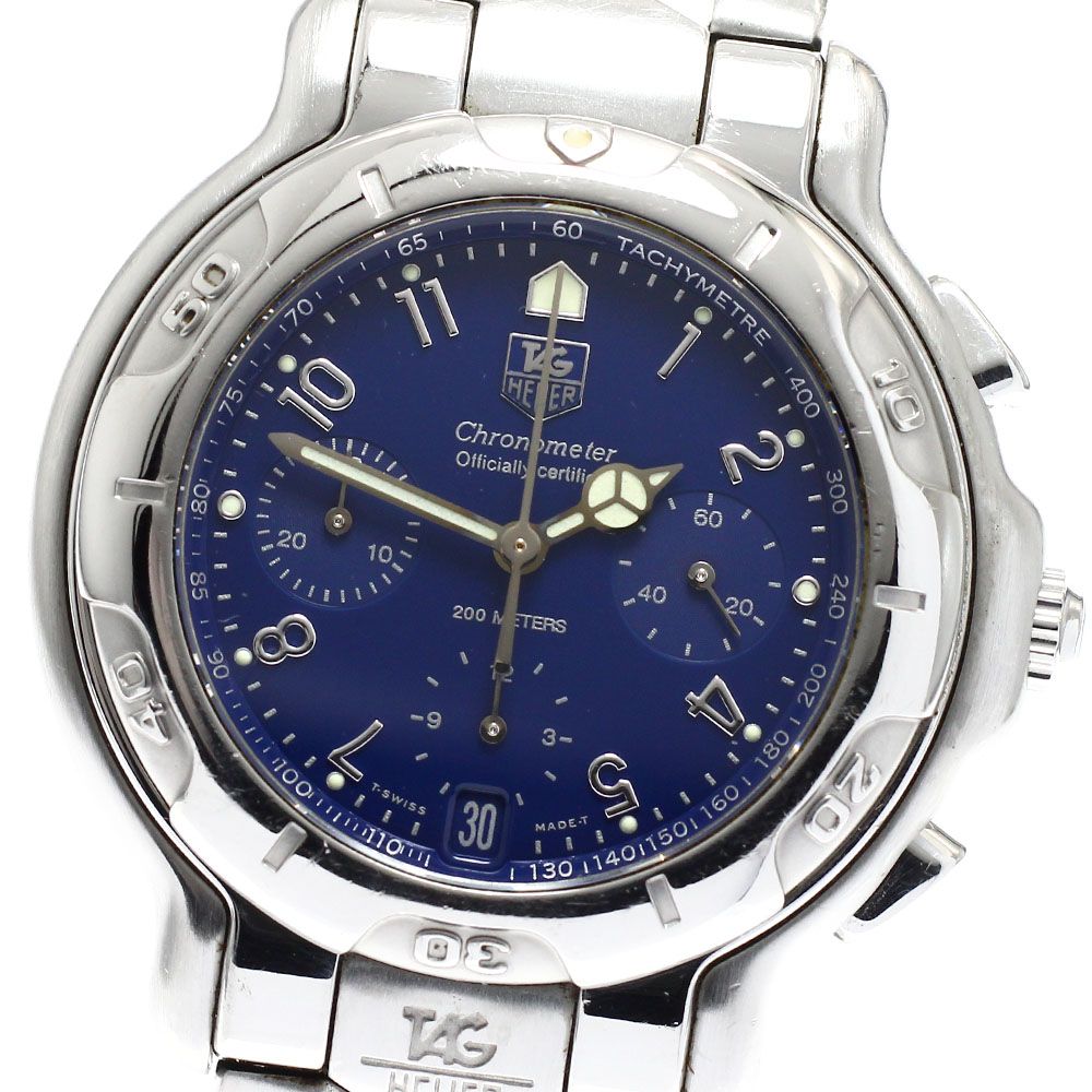 タグホイヤー TAG HEUER CH 5113 6000シリーズ クロノグラフ デイト 自動巻き メンズ _915380