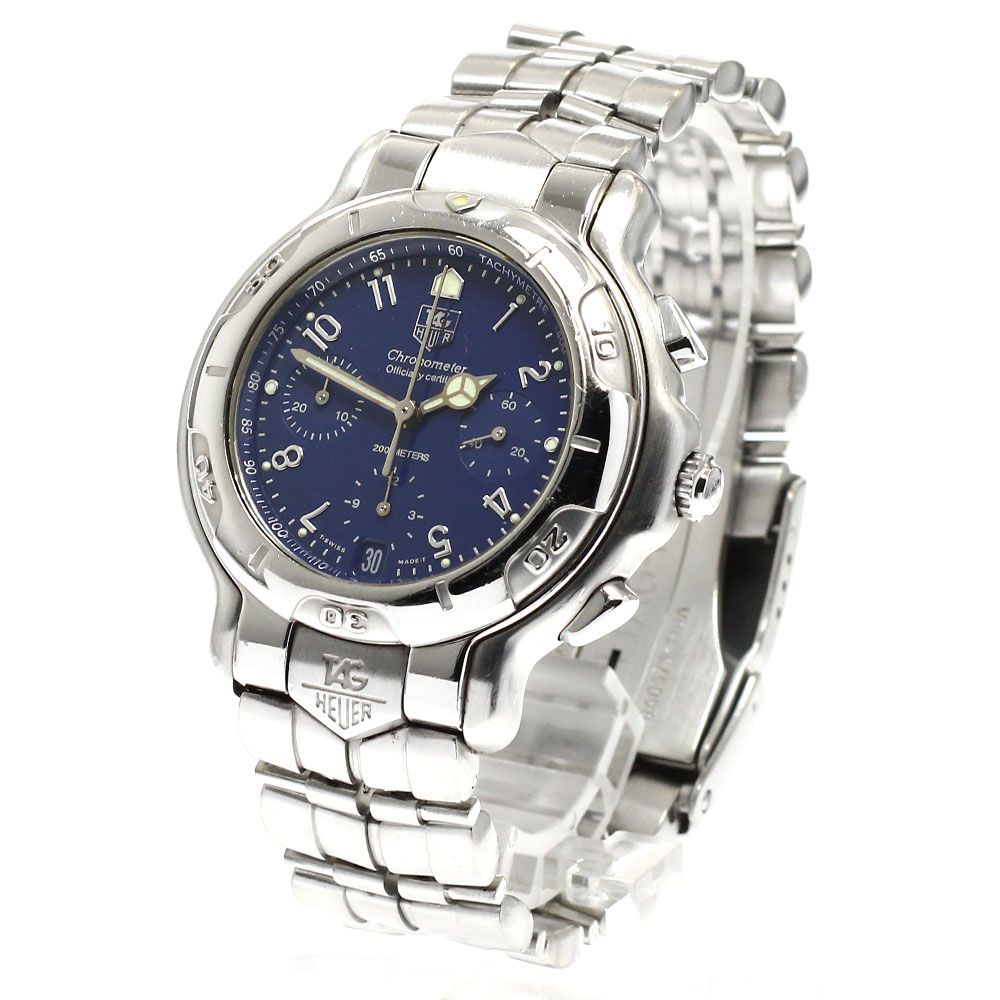 タグホイヤー TAG HEUER CH 5113 6000シリーズ クロノグラフ デイト 自動巻き メンズ _915380