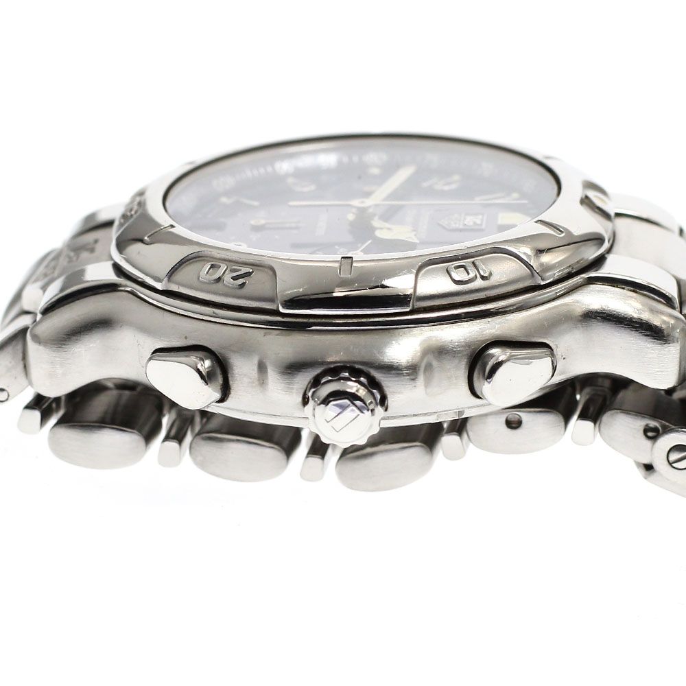  タグホイヤー TAG HEUER CH5113 6000シリーズ クロノグラフ デイト 自動巻き メンズ _915380 冬コーデ 自動巻き時計 腕時計(アナログ)