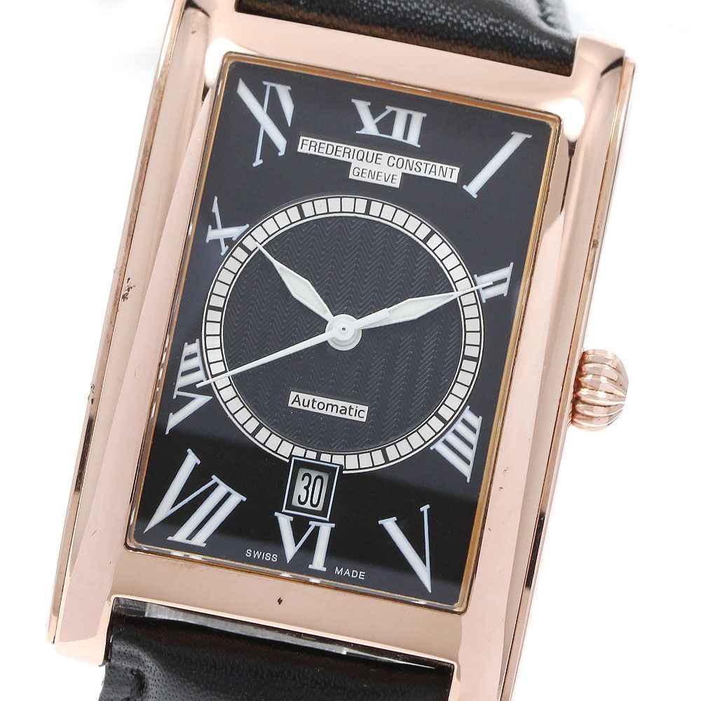 フレデリック コンスタント FC-303 310 315 X 4 C 5 6 カレ ハートビート デイト 自動巻き メンズ 保証書付き_920173