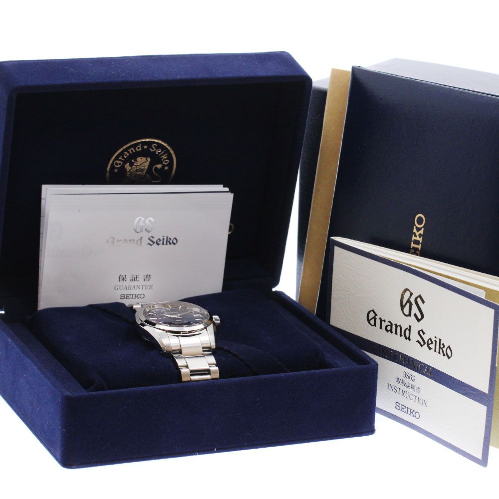 セイコー SEIKO SBGR 073 9 S 65-00 B 0 グランドセイコー メカニカル デイト 自動巻き メンズ 箱 保証書付き_919433
