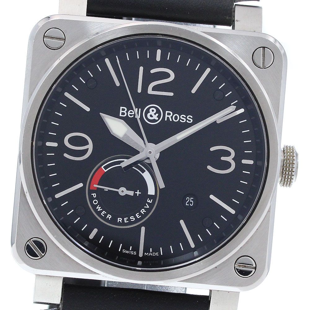 ベル＆ロス Bell＆Ross BR 03-97 アビエーション デイト パワーリザーブ 自動巻き メンズ _931671