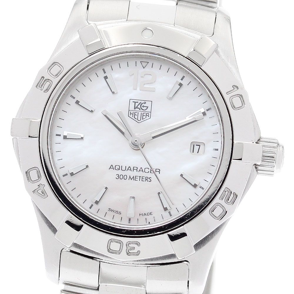 A*I様 タグホイヤー アクアレーサー WAF1414 白文字盤腕時計 レディー A*I様 タグホイヤー アクアレーサー WAF1414 白文字盤腕時計 レディー