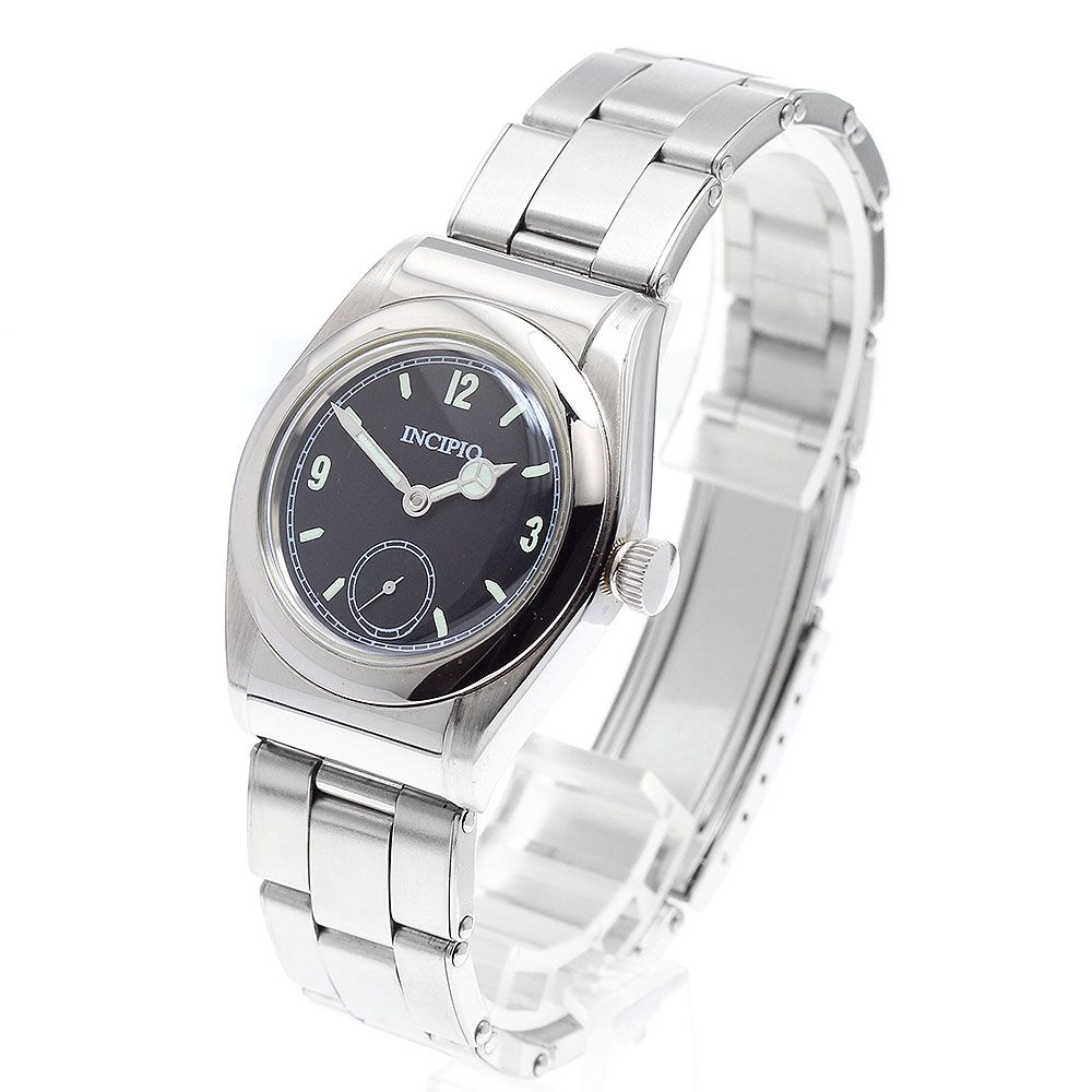 インキピオ INCIPIO スモールセコンド 手巻き メンズ _923543