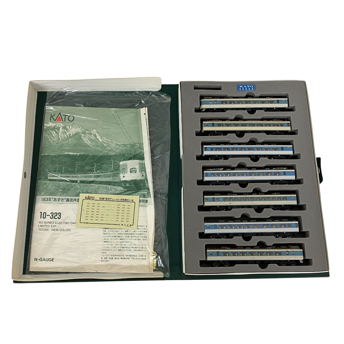 KATO 10-323 183系 あずさ 直流特急形電車 ニューカラー 基本7両セット