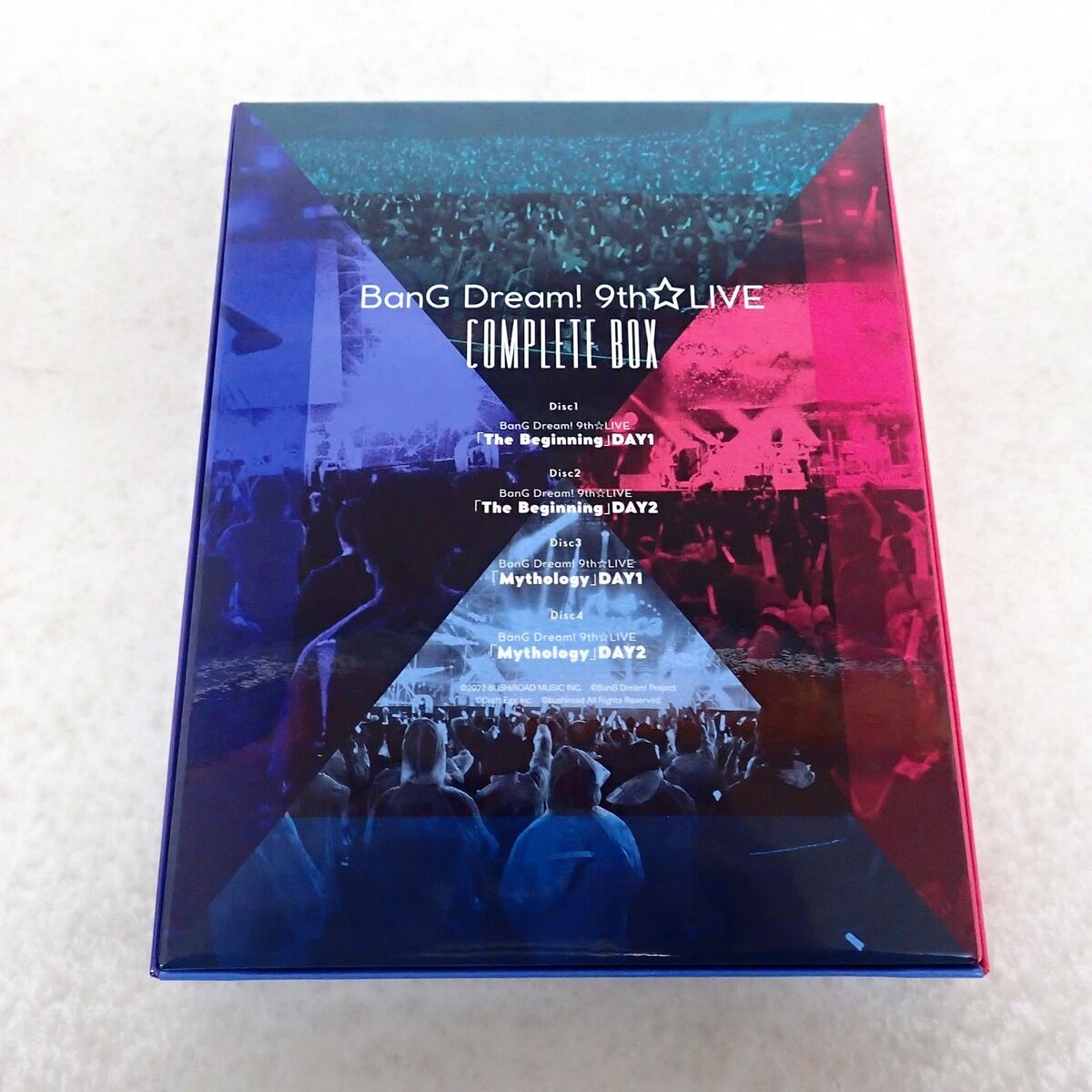 BanG Dream! バンドリ Blu ray 9 th LIVE COMPLETE BOX