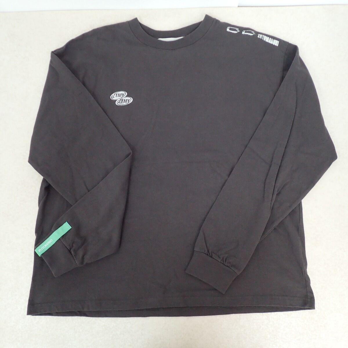 ずっと真夜中でいいのに。 ZUTOMARUKI ロング Tシャツ Black Lサイズ