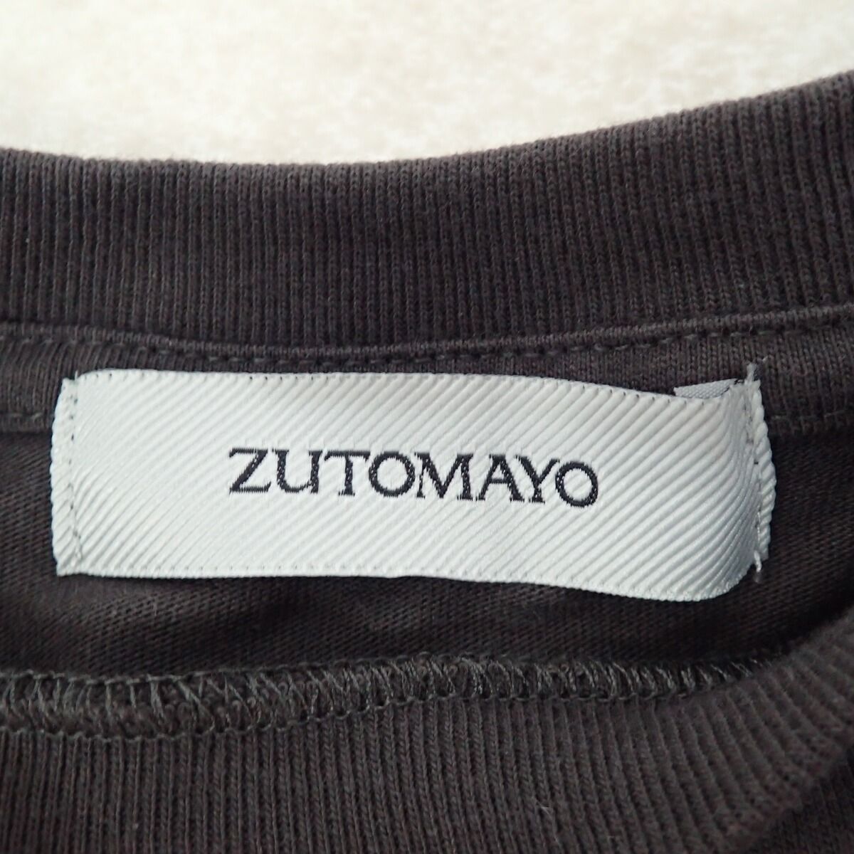 ずっと真夜中でいいのに。 ZUTOMARUKI ロング Tシャツ Black Lサイズ