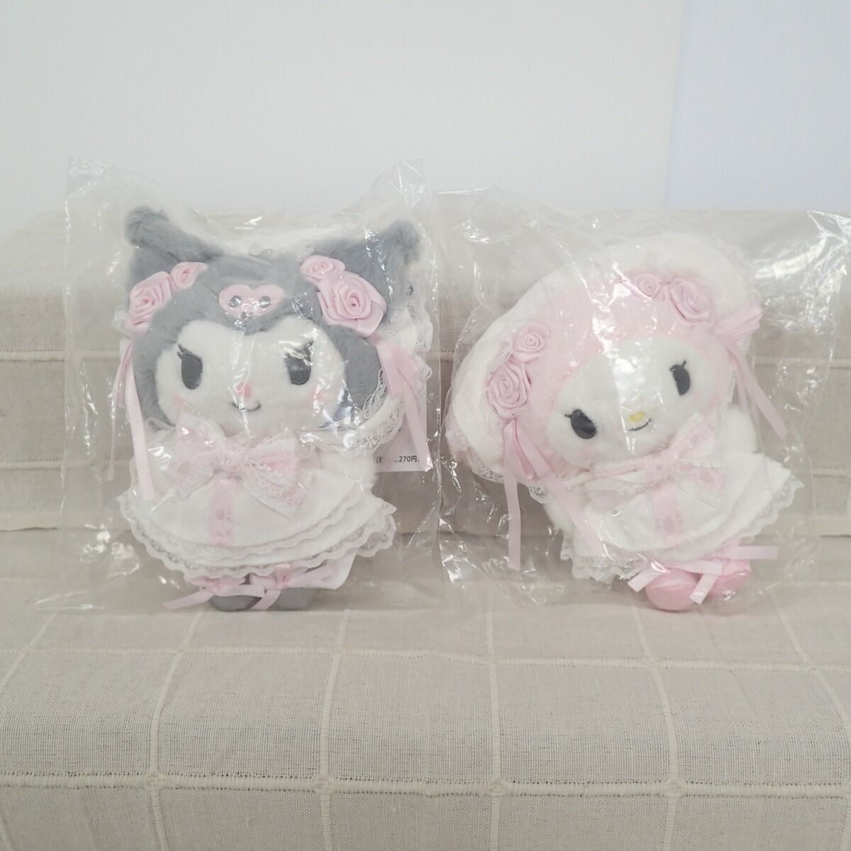 サンリオ ホワイトフリル デザインシリーズ ぬいぐるみストラップ マイ