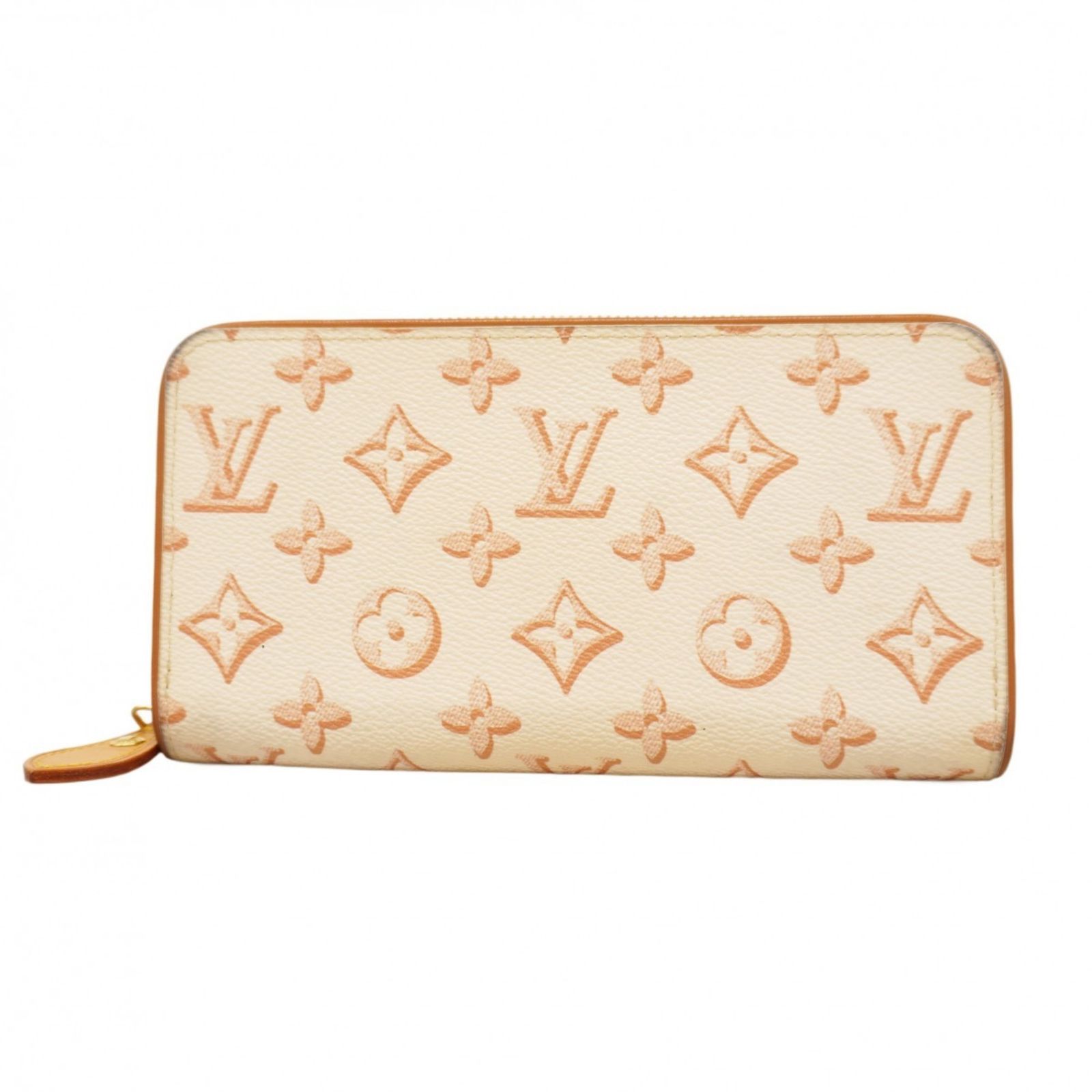 ルイ ヴィトン Louis Vuitton 長財布 モノグラム フォールフォーユー ジッピーウォレット M 81476 ベージュレディース