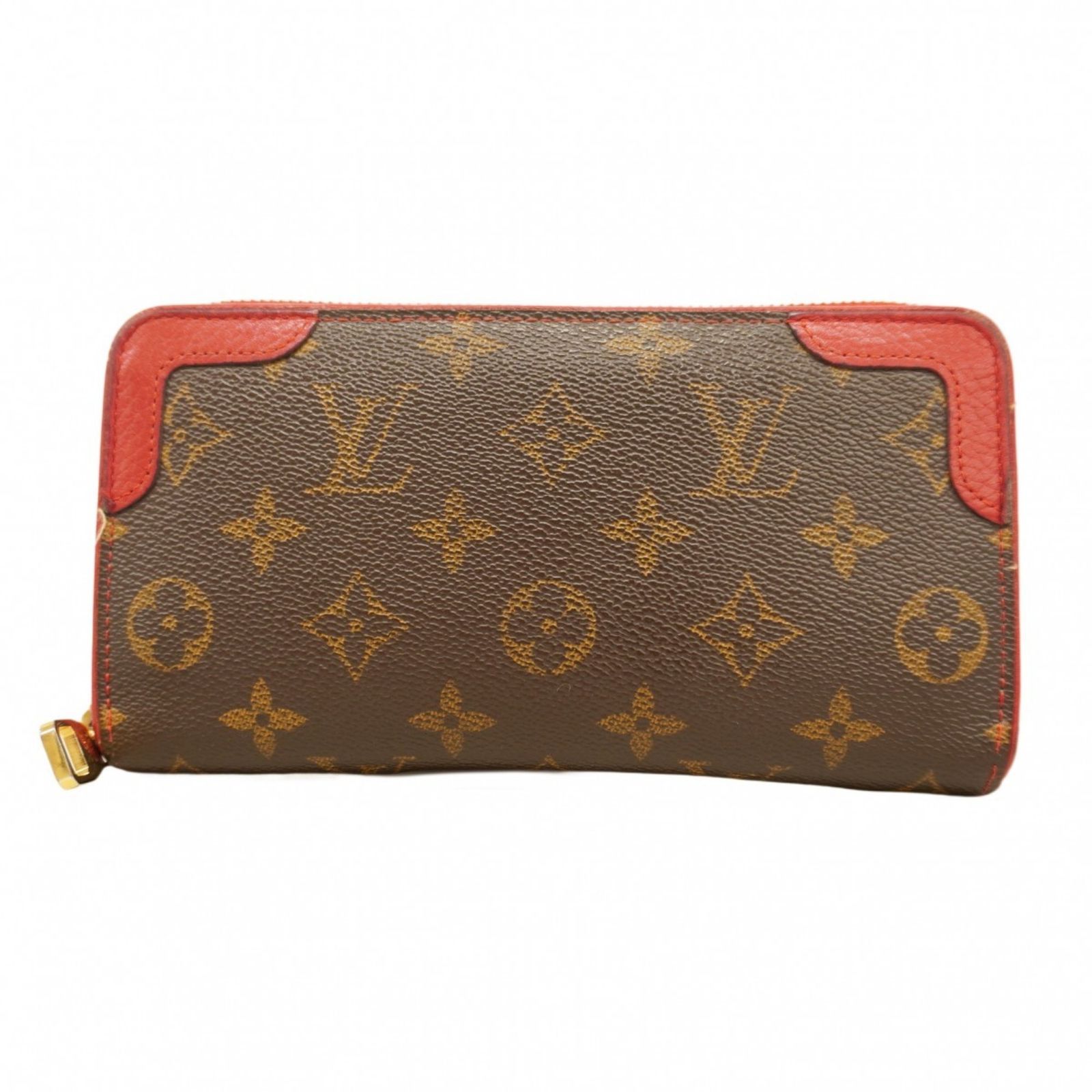 ルイ ヴィトン Louis Vuitton 長財布 モノグラムレティーロ ジッピーウォレット M 61854 ブラウン スリーズレディース
