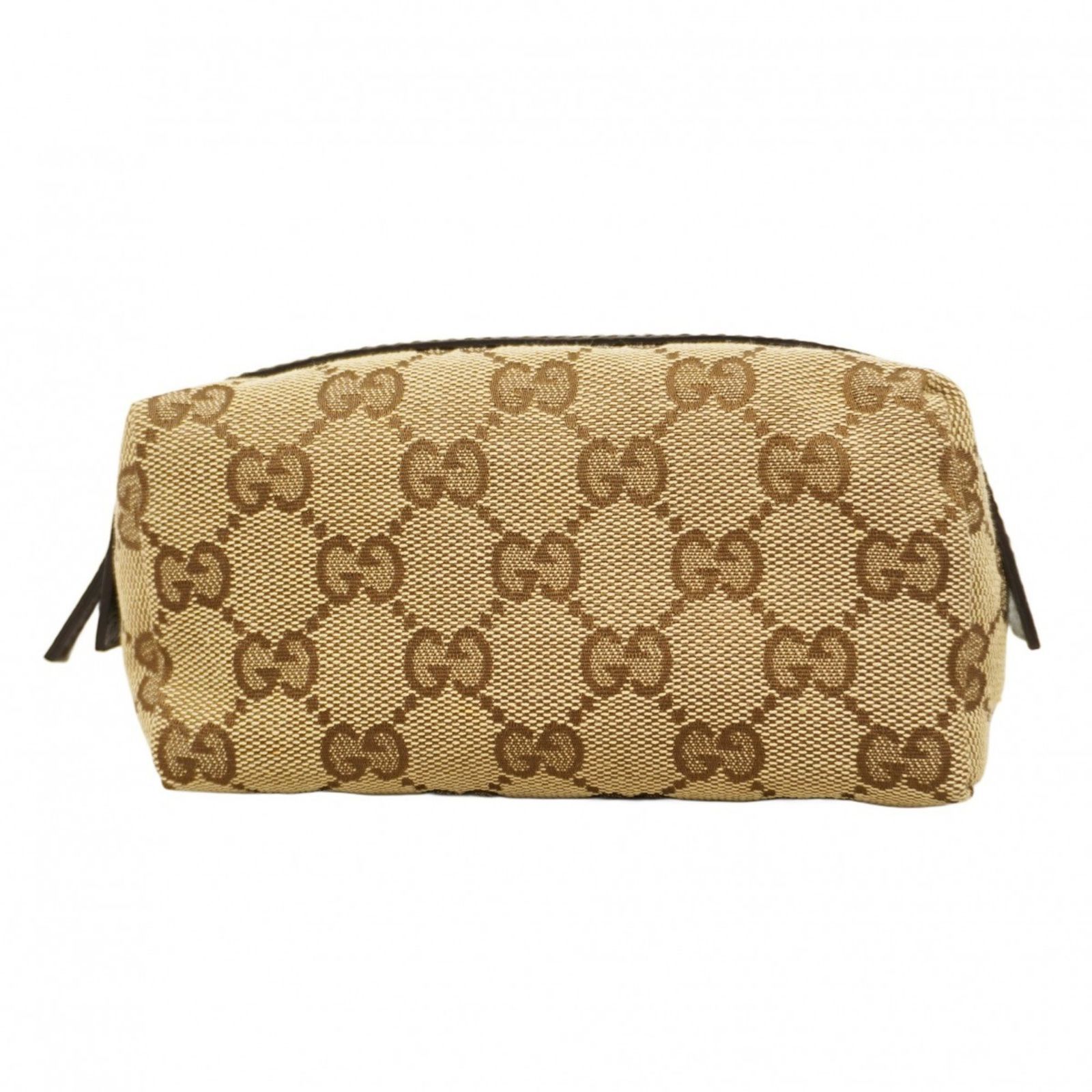 グッチ Gucci バッグ ポーチ GGキャンバス 29596 キャンバス ブラウン ベージュ レディース