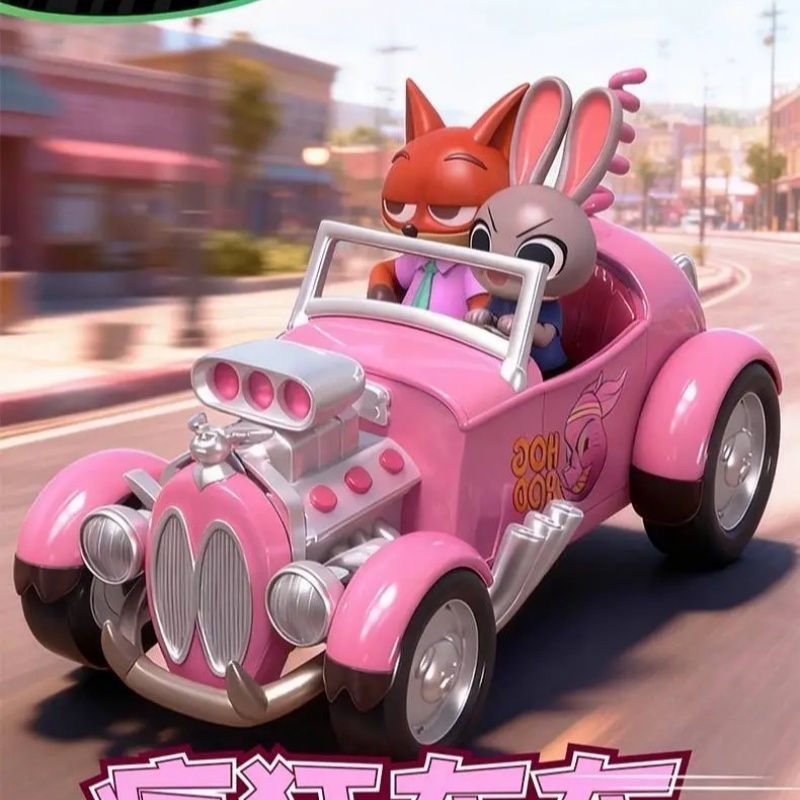 【新品未使用】ズートピア2 クレイジーカー　ミニカー コンプリートセット 即納】ズートピア2 クレイジーカー フィギュア zootopia car ミニカー