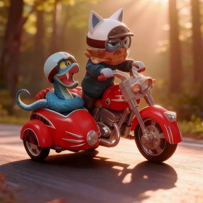 即納】ズートピア2 クレイジーカー フィギュア zootopia car ミニカー