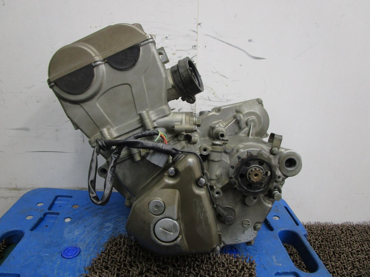 カワサキ KX250F エンジン A8973!KX250N 始動確認済み OH素材に カワサキ KX250F エンジン A8973!KX250N 始動確認済み OH素材に