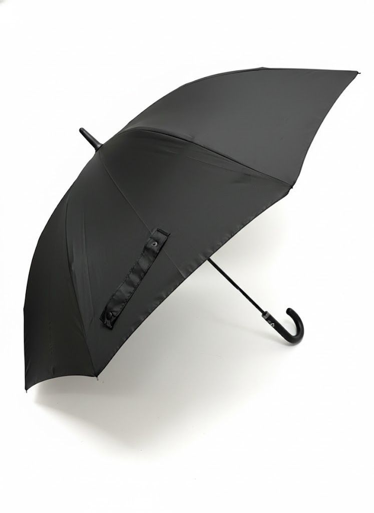 メンズ雨傘 長傘 65㎝ ペットボトル再生生地使用 6本セット