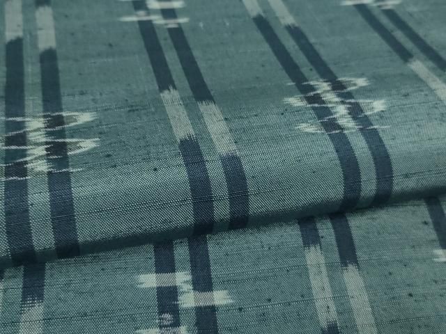  上 本場琉球絣 手おり 田本和美作 証紙付き kh 6 紬 着物