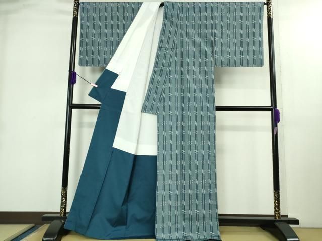 平和屋本店○極上 本場琉球絣 手おり 田本和美作 証紙付き 逸品