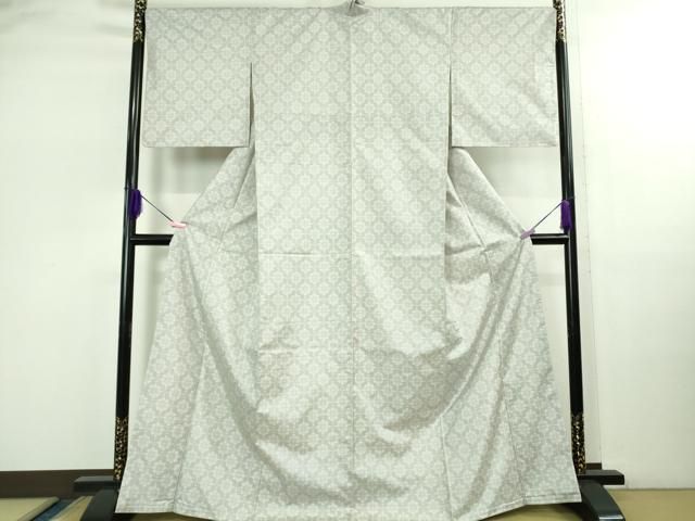 上 本場大島紬 白大島 花並べ kh 6